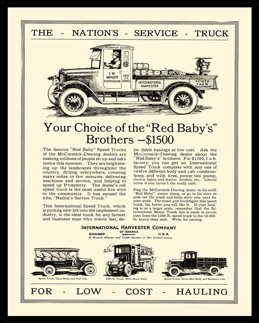 IH TRUCK 21 24 x 30