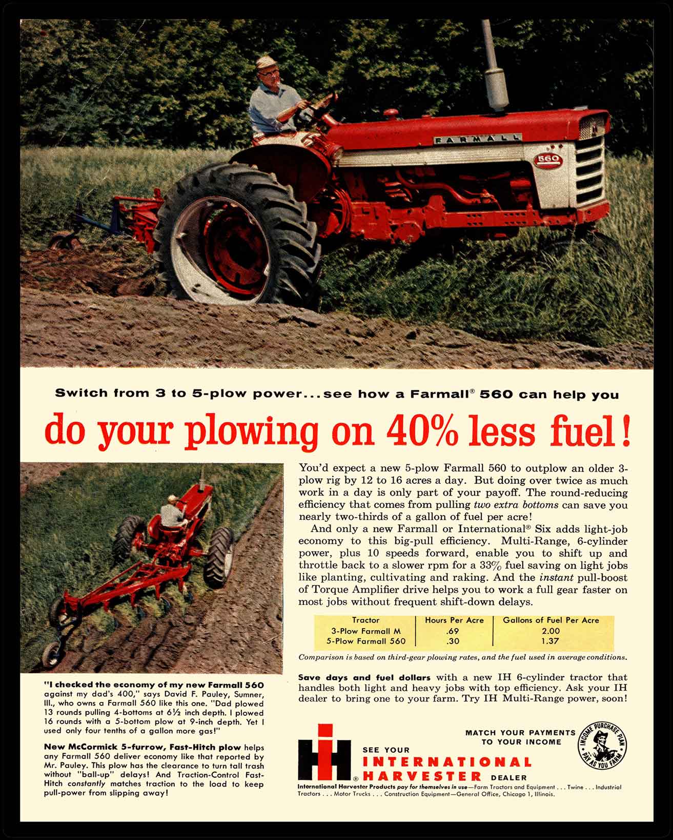 INTERNATIONAL HARVESTER 24 x 30