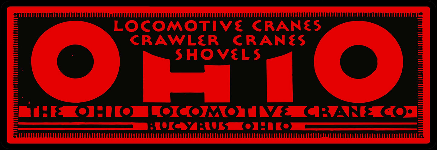 OHIO LOCOMOTIVE CRANE 36 x 12