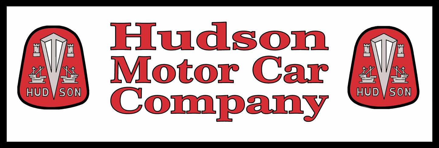 HUDSON MOTOR CAR COMPANY 36 x 12