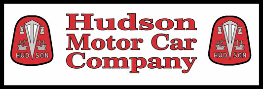 HUDSON MOTOR CAR COMPANY 36 x 12