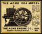 1912 ACME ENGINE 1 30 x 24