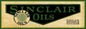 1921 SINCLAIR OILS 36 x 12