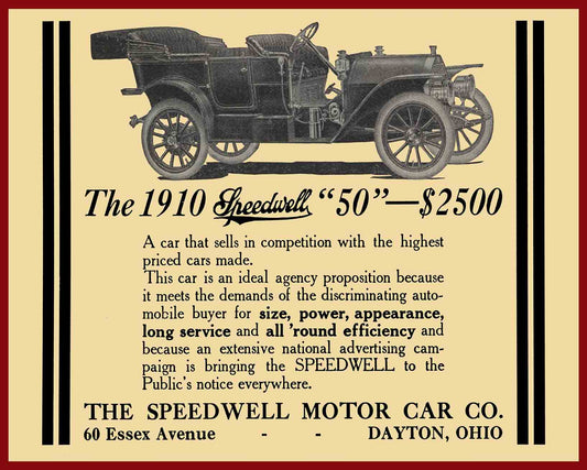 ZULU 1910 SPEEDWELL HD RED 30 x 24