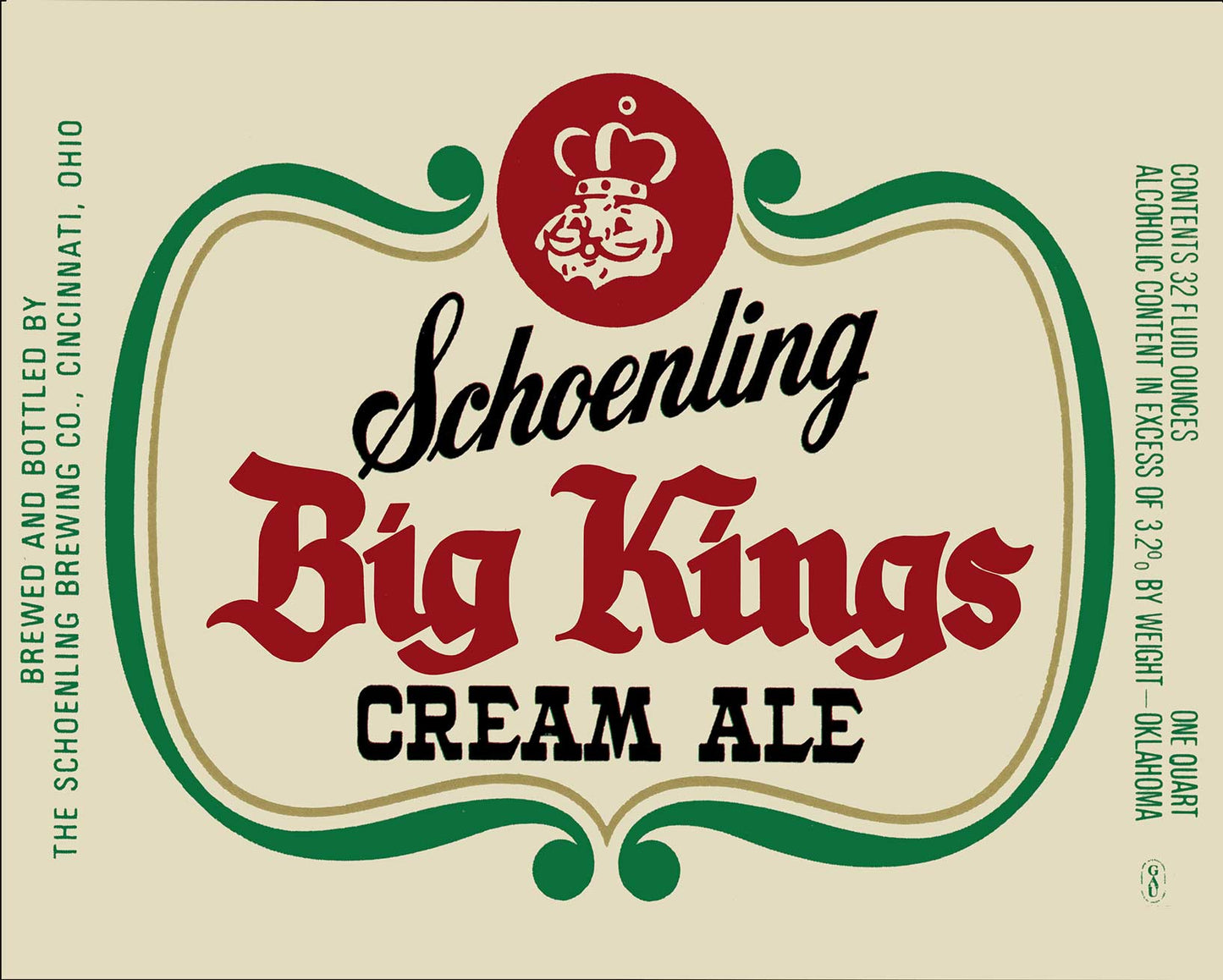 BIG KINGS CREAM ALE 30 x 24