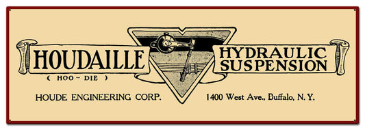 ZULU 1920 HOUDAILLE MARQUEE 36 x 12