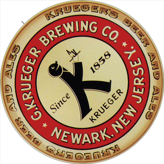 G KRUEGER BREWING CO 28 x 28