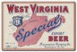 WEST VIRGINIA SPECIAL EXPORT 36 x 24