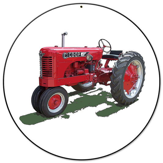 CO-OP MODEL C TRACTOR 14 x 14