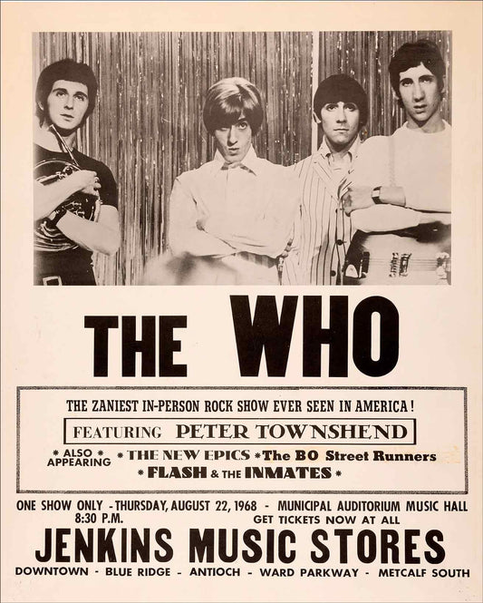 1968 THE WHO 24 x 30
