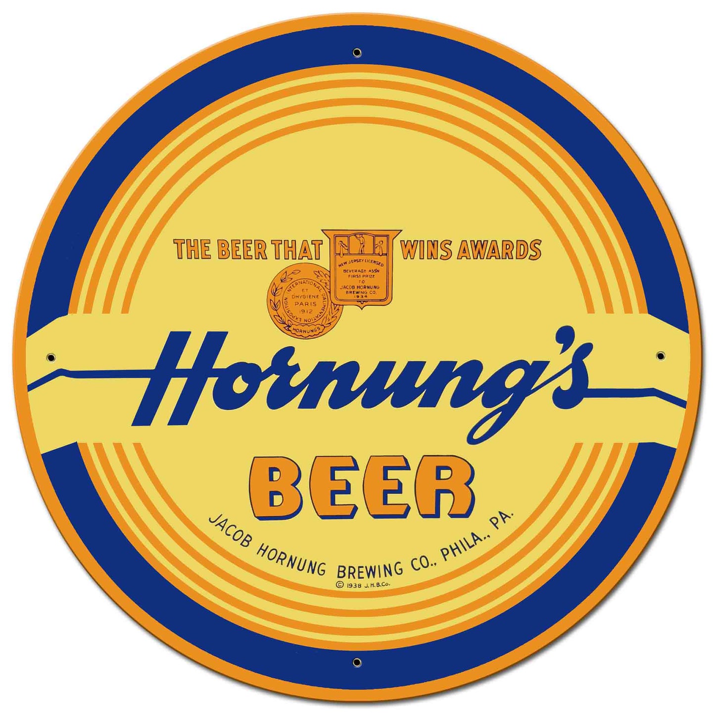 HORNUNGS BEER 28 x 28