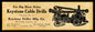 1913 KEYSTONE DRILLER LONG 36 x 12