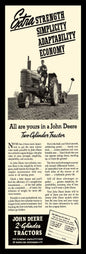 JOHN DEERE TWO CYLINDER AD 12 x 36