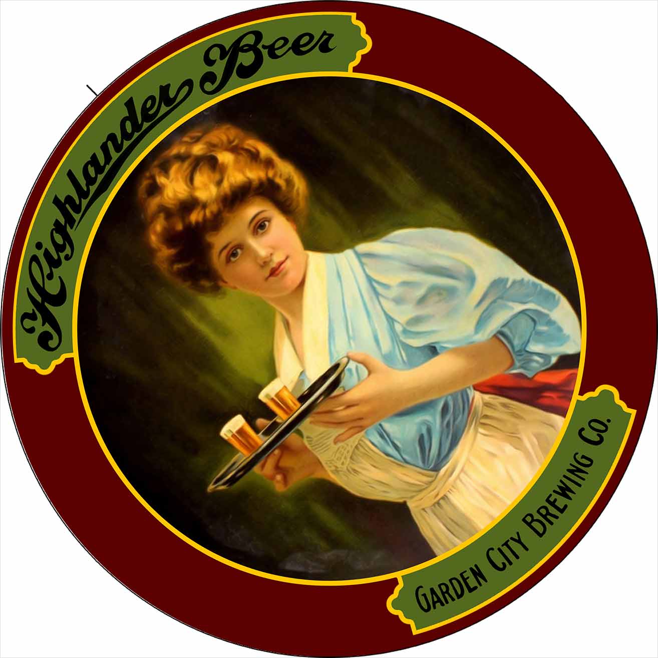 HIGHLANDER BEER 18 x 18