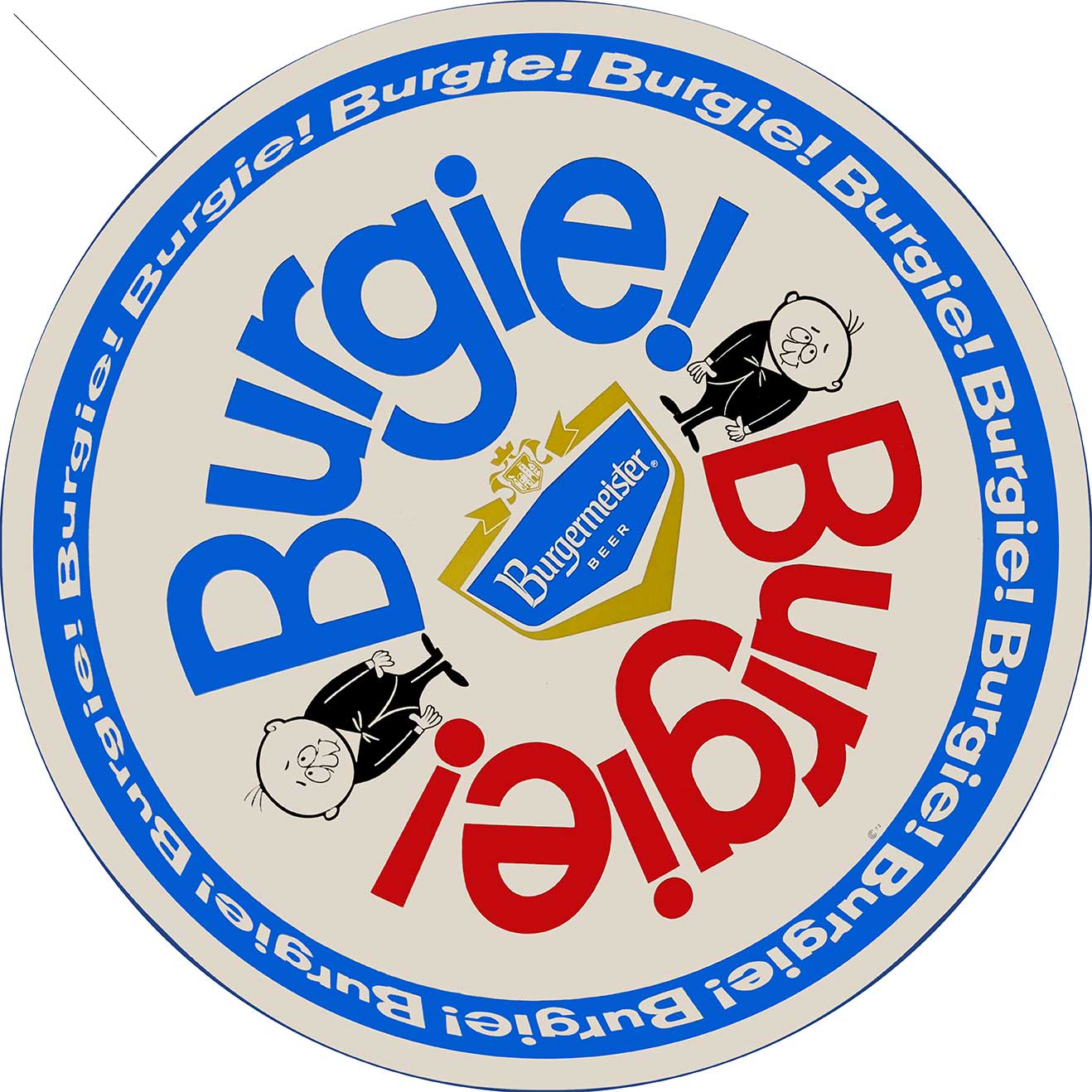 BURGIE BEER 18 x 18