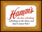HAMMS GOLD BLACK 16 x 12