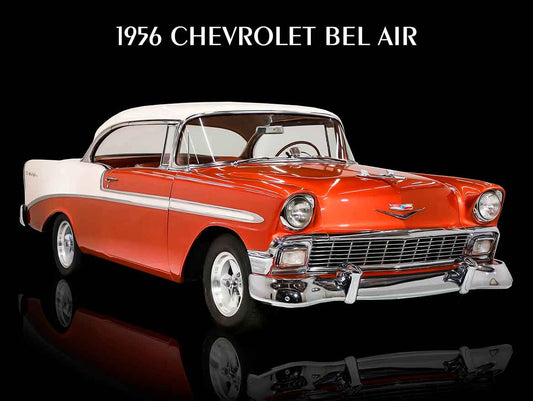 1956 CHEVROLET BEL AIR 16 x 12