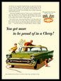 1957 CHEVROLET BELAIR 5 12 x 16