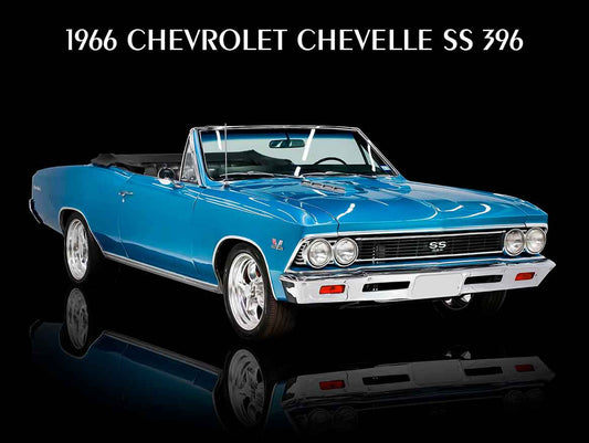 1966 CHEVROLET CHEVELLE SS 396 16 x 12