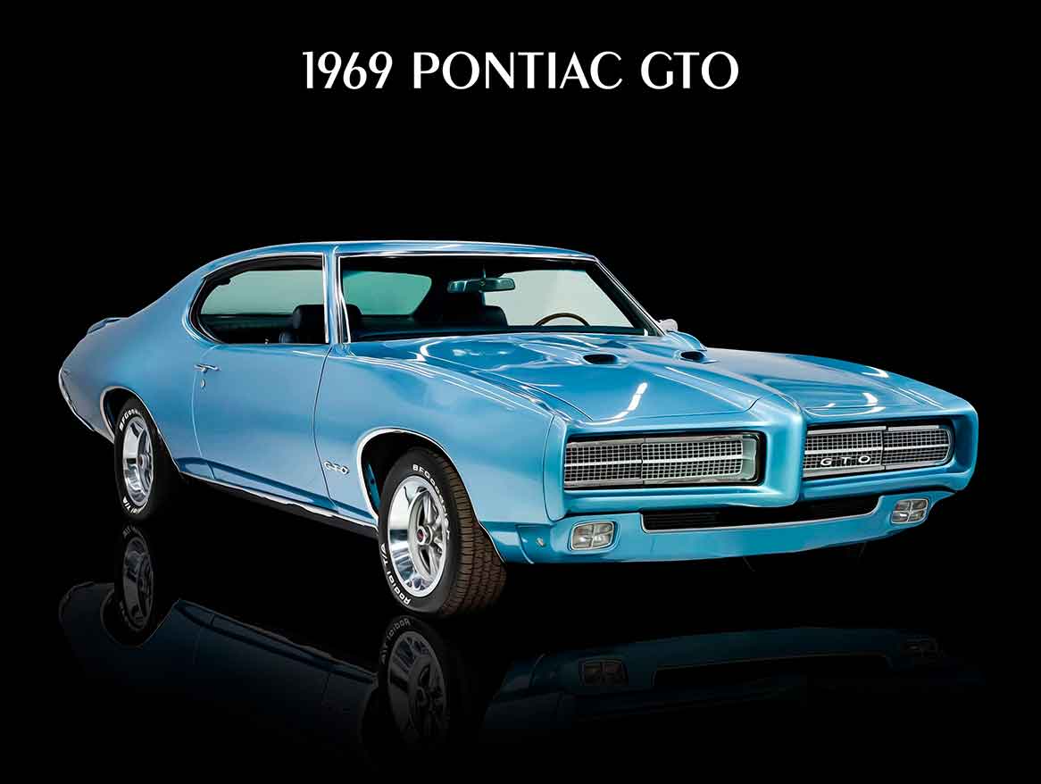 1969 PONTIAC GTO 1 16 x 12