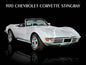 1970 CHEVROLET CORVETTE STINGRAY 16 x 12