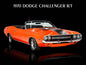 DODGE CHALLENGER RT 16 x 12