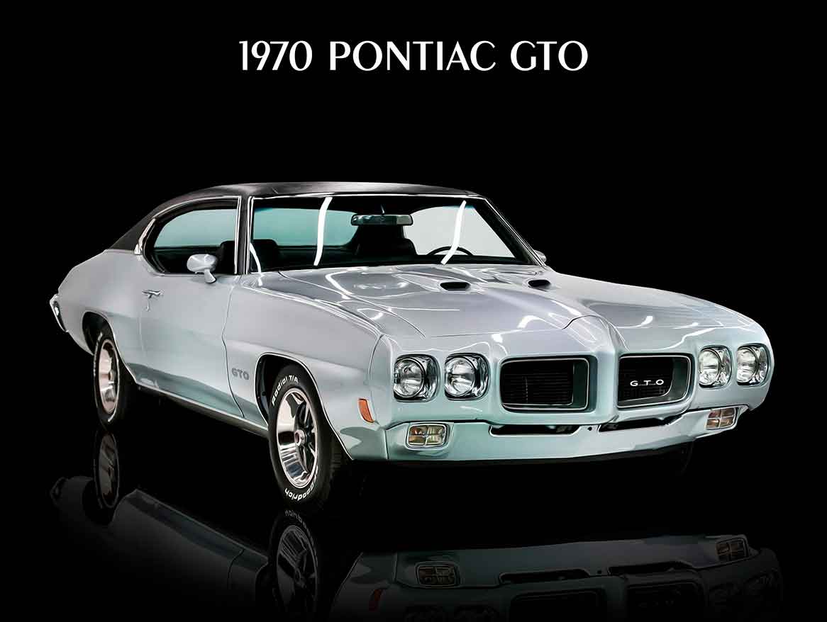 1970 PONTIAC GTO 16 x 12