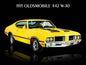 1971 OLDSMOBILE 442 W30 16 x 12