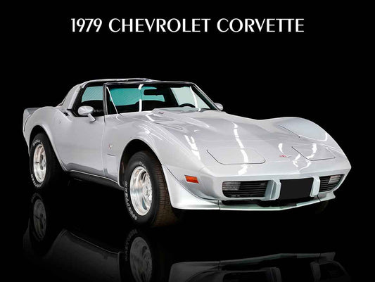 1979 CHEVROLET CORVETTE 16 x 12