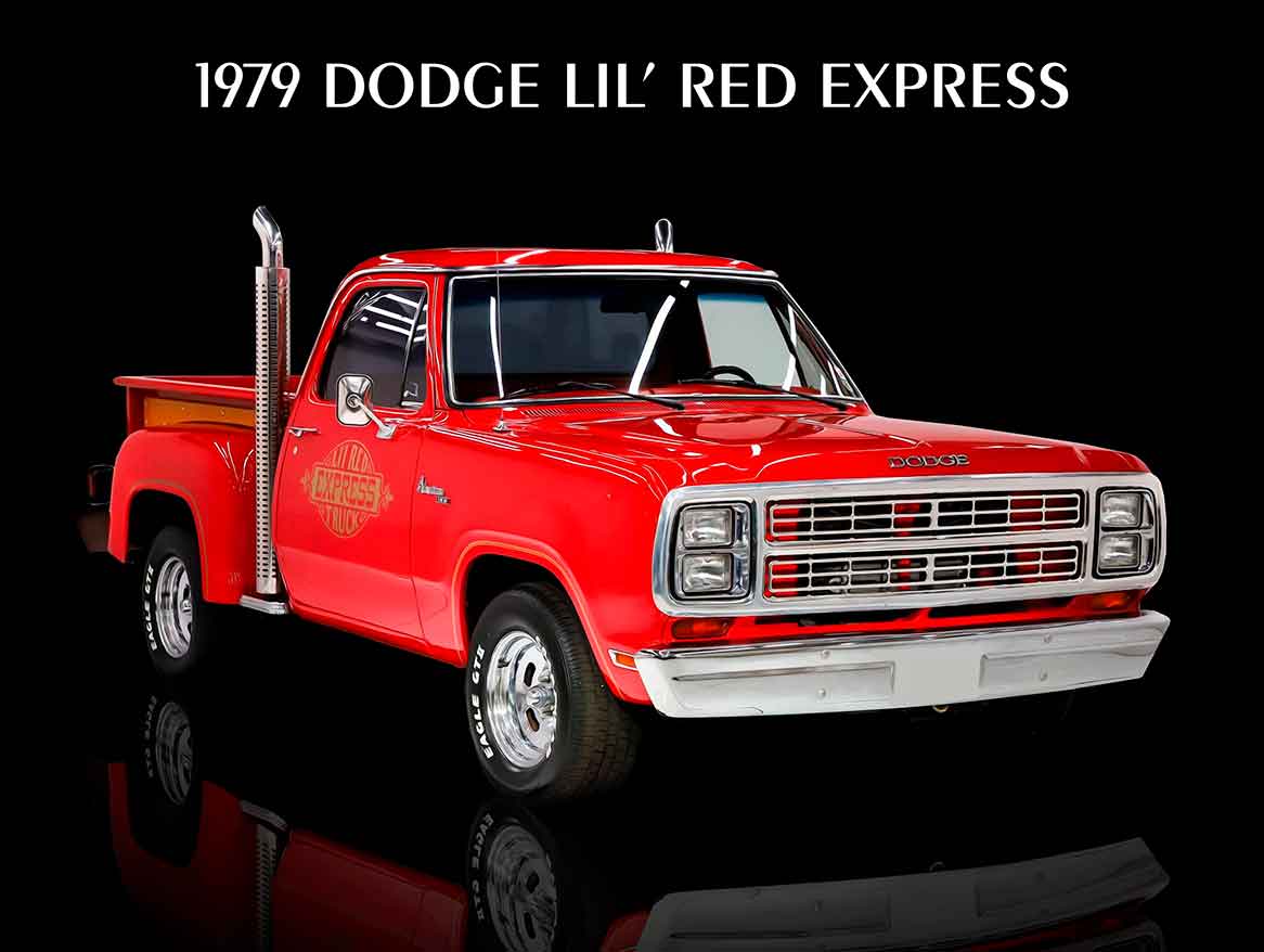 1979 DODGE LIL RED EXPRESS 16 x 12