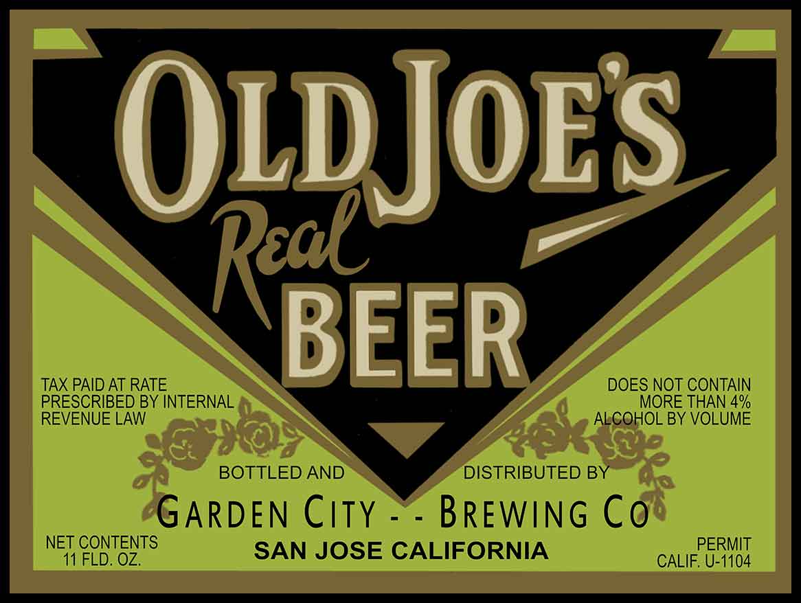 OLD JOES BEER BLACK 16 x 12