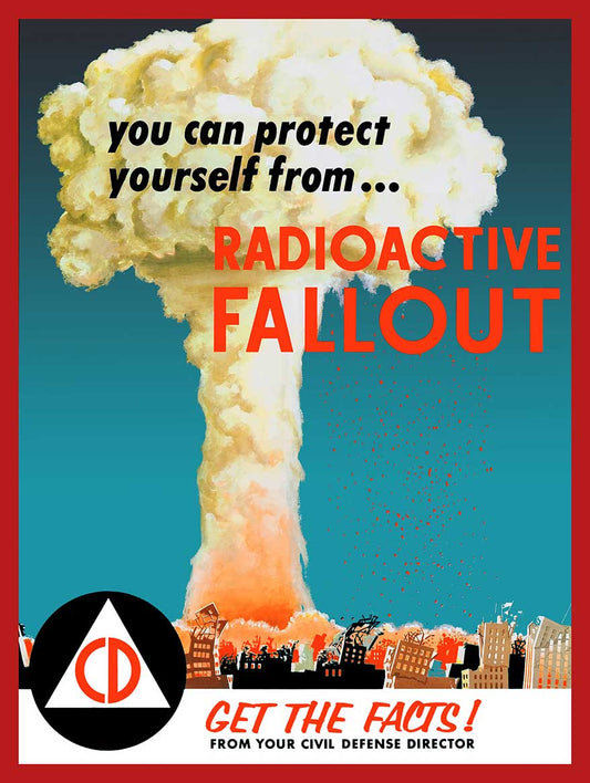 RADIOACTIVE FALLOUT 12 x 16