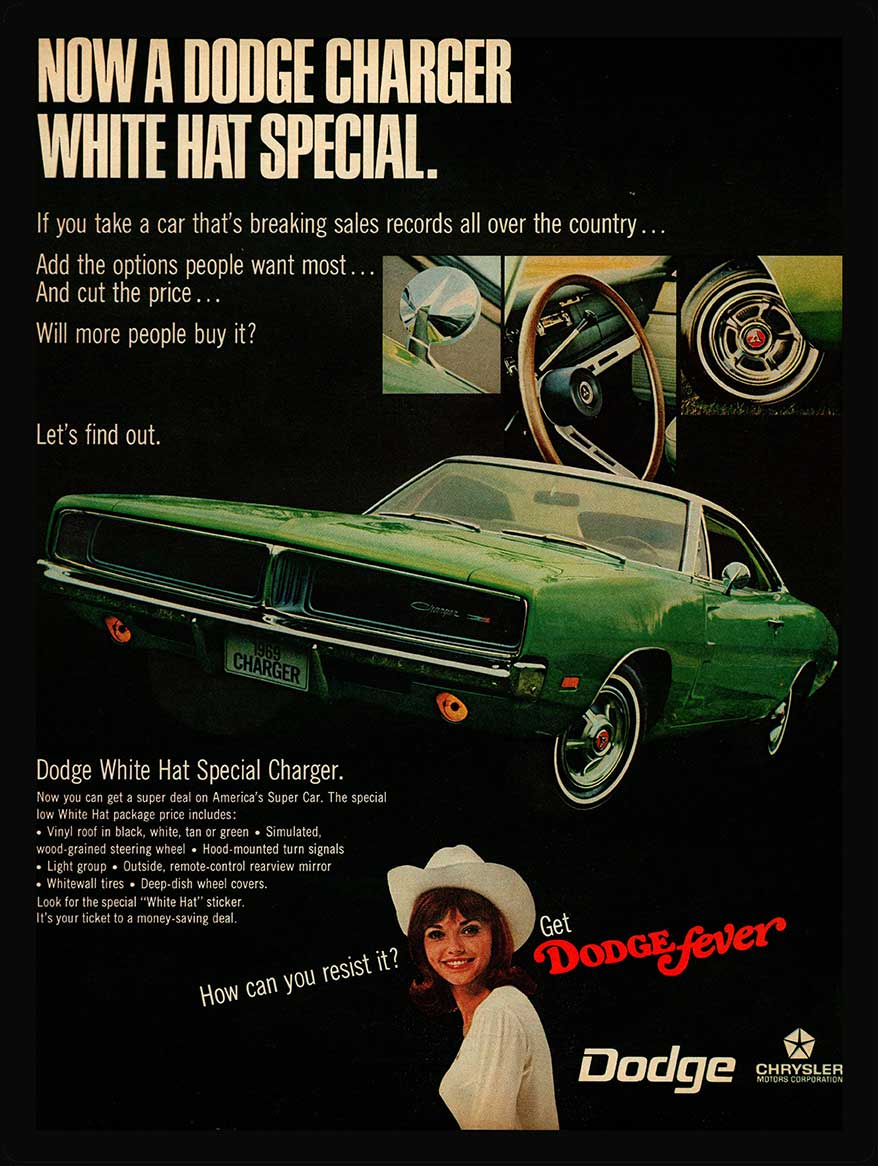 DODGE CHARGER DODGE FEVER 12 x 16