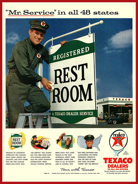 TEXACO 12 x 16