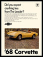 CORVETTE 1968 12 x 16
