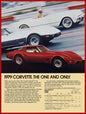ZULU 1979 CORVETTE RED 12 x 16