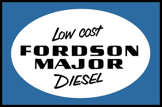FORDSON 3 TO 2 BLACK 18 x 12