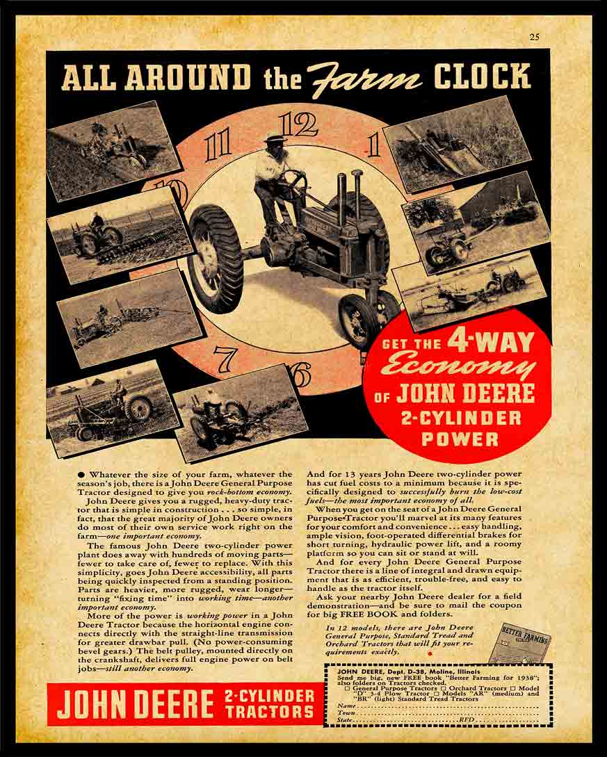 KILO 1938 JOHN DEERE 3 24 x 30