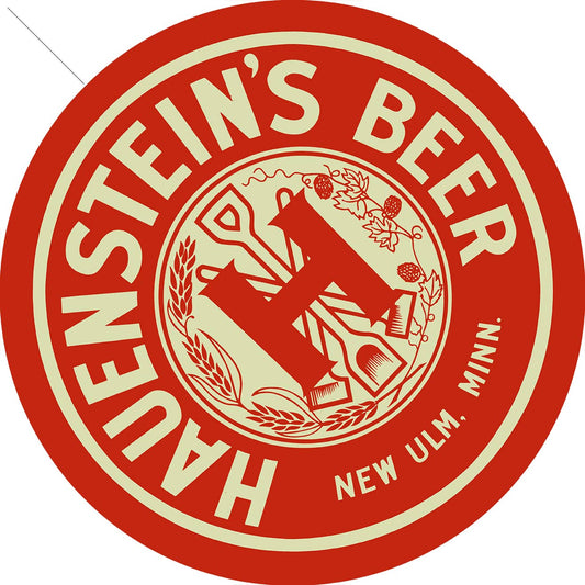 HAUENSTEINS BEER 18 x 18