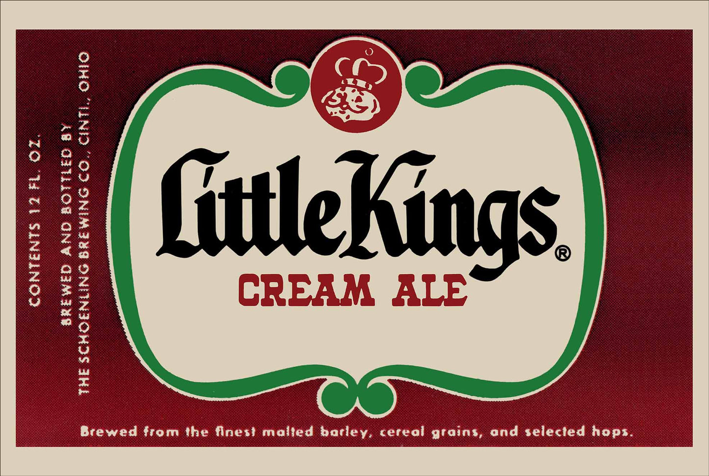 LITTLE KINGS CREAM ALE 36 x 24