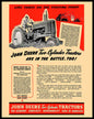 1943 JOHN DEERE TRACTORS 24 x 30