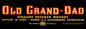 OLD GRAND DAD MARQUEE 12 x 36