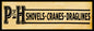 1927 P H MARQUEE 36 x 12