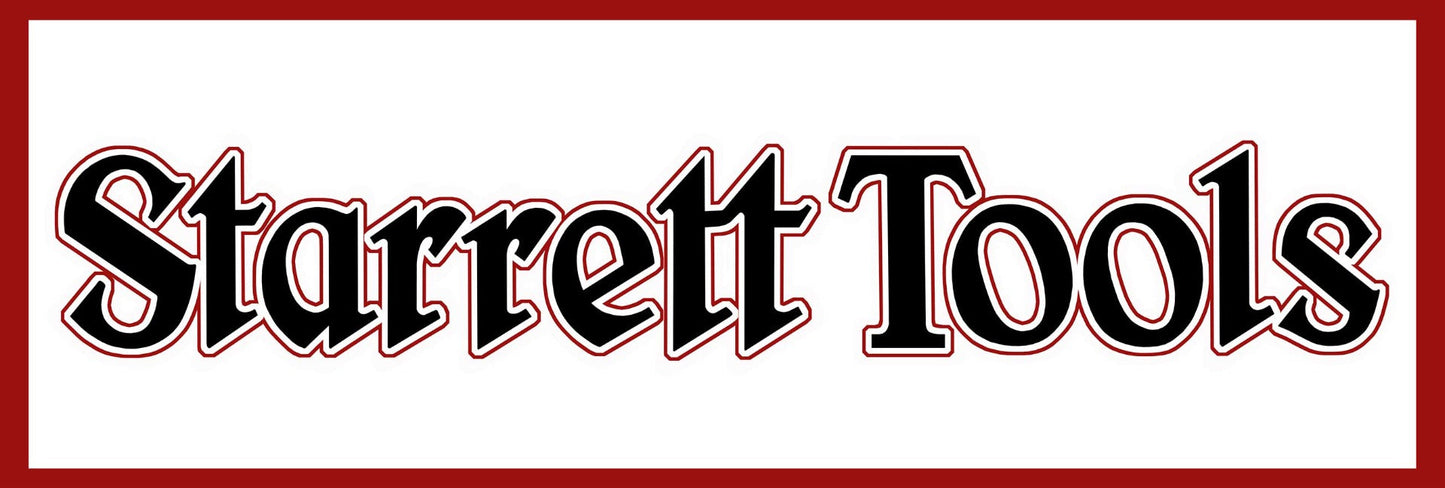 STARETT TOOLS MARQUEE RED 36 x 12