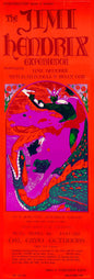 1970 JIMI HENDRIX LONG 12 x 36