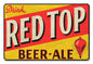 RED TOP BEER ALE 18 x 12