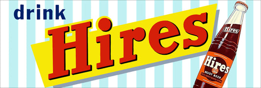 DRINK HIRES 36 x 12