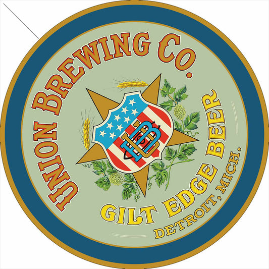UNION BREWING CO 18 x 18