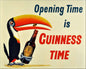 GUINNESS BEER OPENING TIME 30 x 24