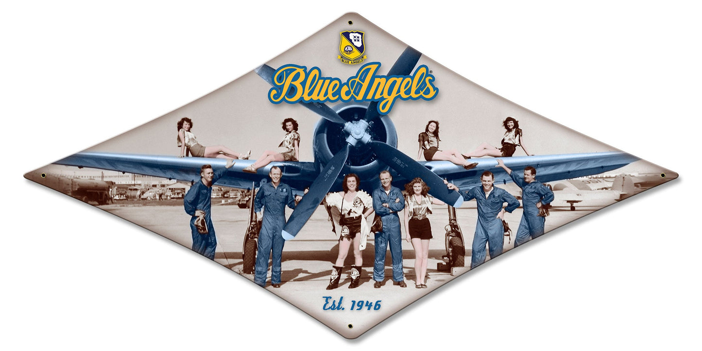Blue Angels 18 X 9